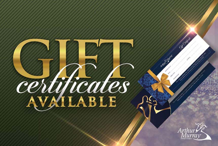Arthur Murray Sugar Land Gift Certificates