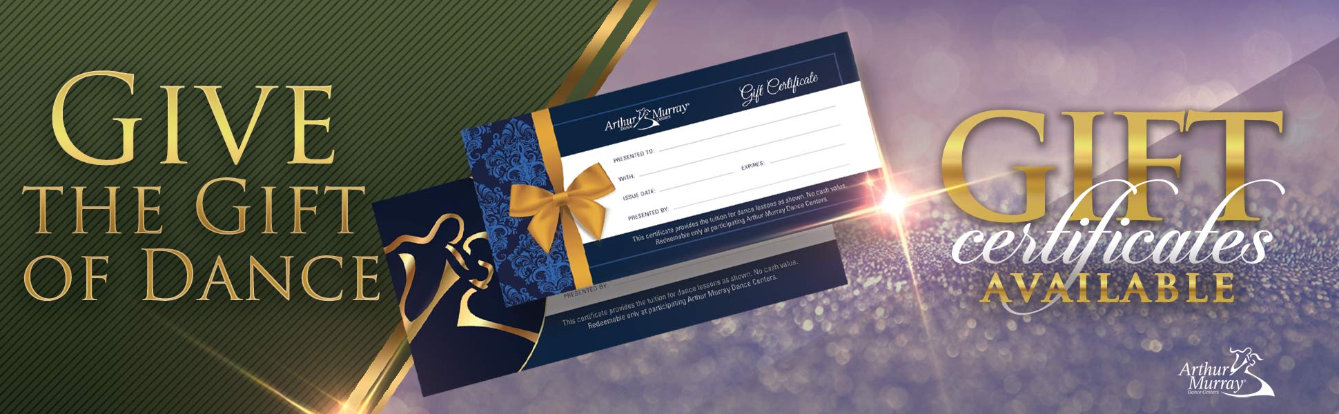 Arthur Murray Sugar Land Gift Certificates